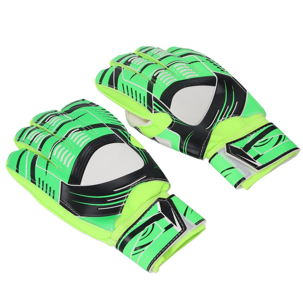 Goalie Gloves Prevent Slip Breathable Wearable Strong Grip Latex Palm Soccer Goalkeeper Gloves for
