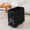 Space Saving Under Desk Storage Box Moisture-proof Rolling Storage Basket  Living Room
