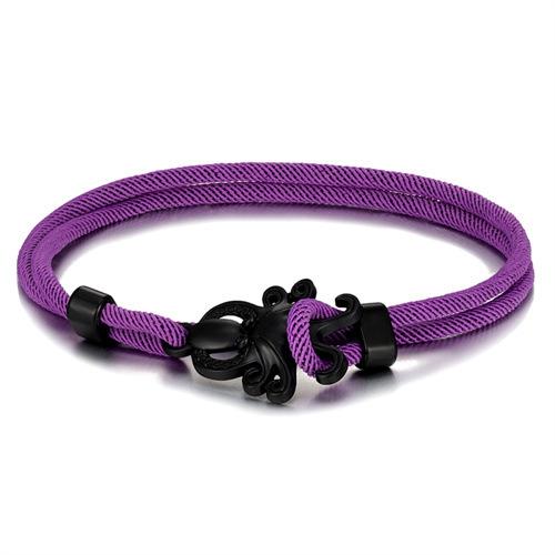 Colored Milan Rope Adjustable Hand Rope Black Octopus Multilayer Bracelet Beach Wind Vacation Wind