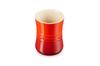 LE CREUSET Utensil Clock, Small, Cherry Red, Kitchen Utensil Holder [Official Product In Japan]
