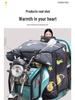 Electric Tricycle Windshield: Thickened, Fleece-Lined, Waterproof, Sunproof, and Windproof Cover for All Seasons.