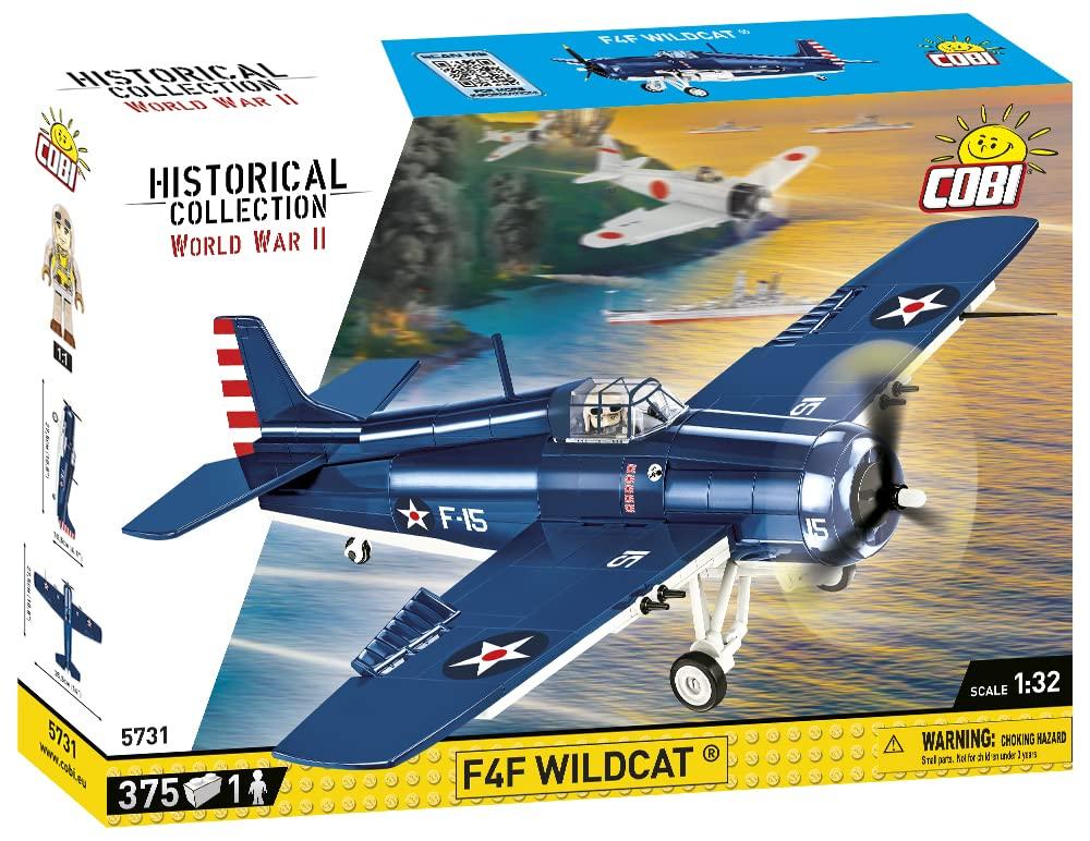 

COBI Историческая коллекция F4F Wildcat масштаб #5731 (Армия США) 1/32