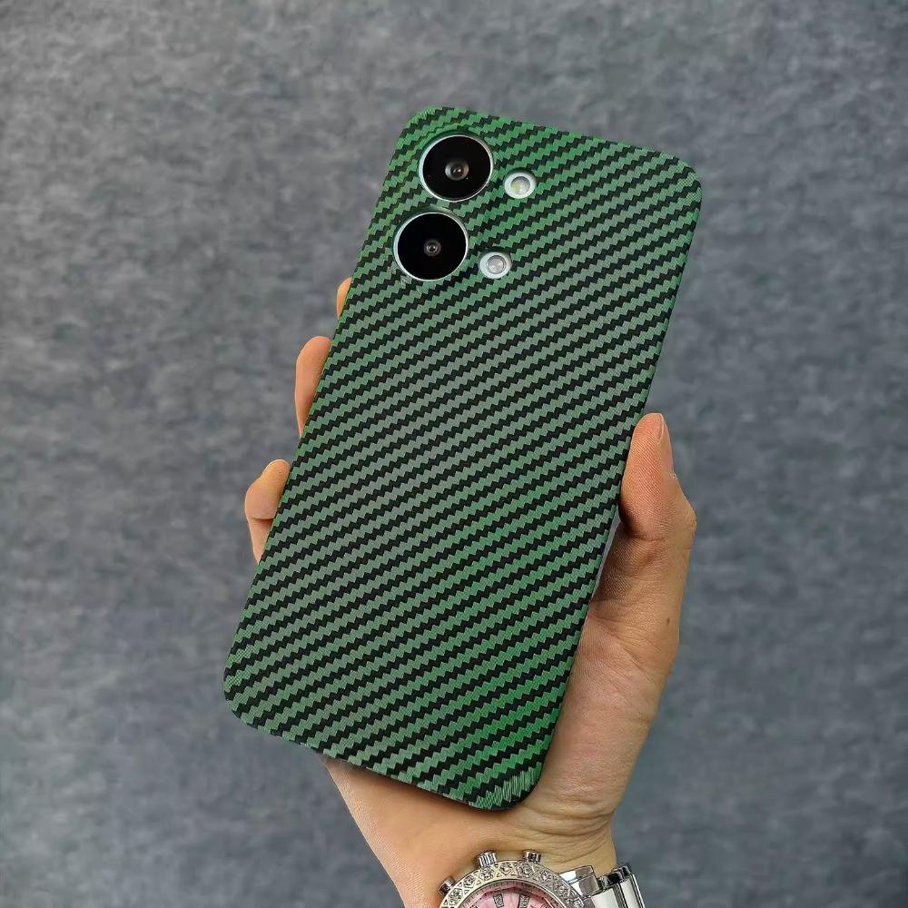 Etui na POCO X8 Pro Max Nowe Matowe Twarde Luksusowa Tekstura Włókna Węglowego Antypoślizgowe Odporne na Upadek Osłona Tylna do POCO X8 Pro