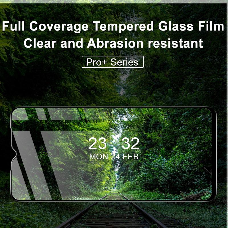 IMAK Pro+ Series Anti-explosion Full Screen Coverage Tempered Glass Screen Protector for Samsung Galaxy A12/M12