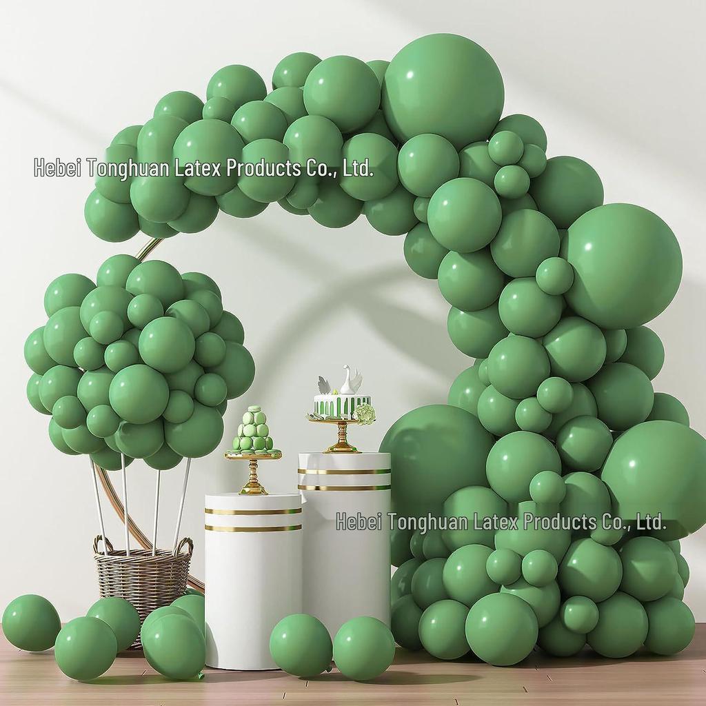 Conjunto de Balões Macarons Matte e Metálicos para Decorações de Festa de Aniversário Multicena