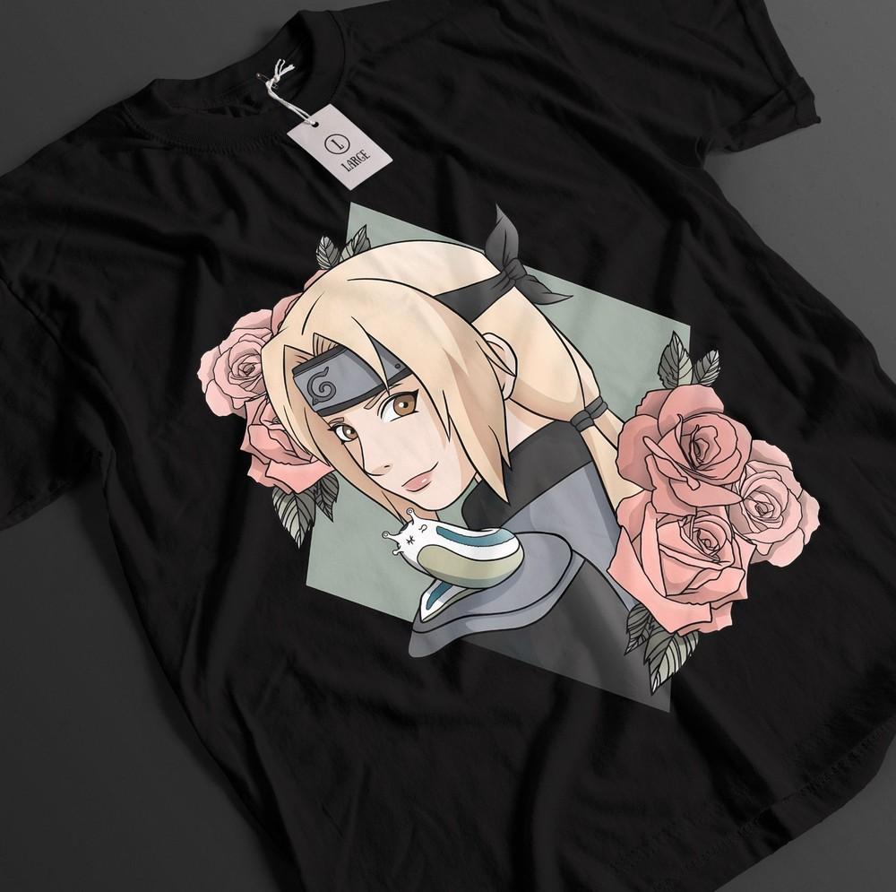 

Naruto Shirt Tsunade T-Shirt Jiraya Tshirt Orochimaru Anime Sakura Unisex Tee L
