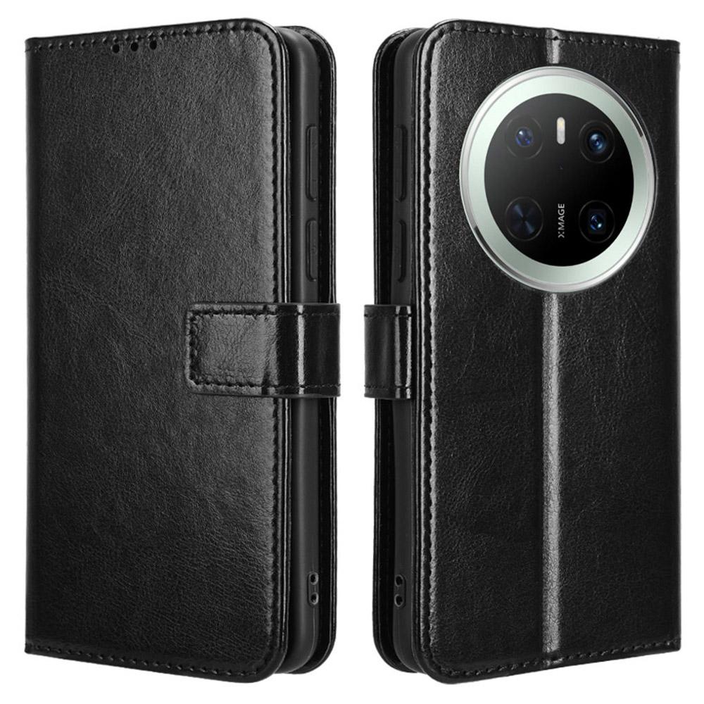 

Для Huawei Mate 70 Чехол Текстура Crazy Horse PU Кожа Чехол-кошелек для телефона A