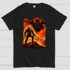 Mutant Fights Cthulhu Cotton Summer Casual Cool Loose T-Shirt