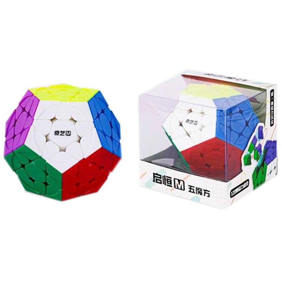 QiYi Qiheng/W/S/S2/M Megaminx Cubes 3x3 2x2 Dodecahedron Profession Speed Cube 12 Face Educational Puzzle Cubo Magico Toys Gifts