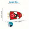 Al Ahly SC Mouse Pad, Large Gaming Desk Mat, Non-slip XXL Mousepad for Laptop & Tablet, Mini PC Playmat with Stitched Edges