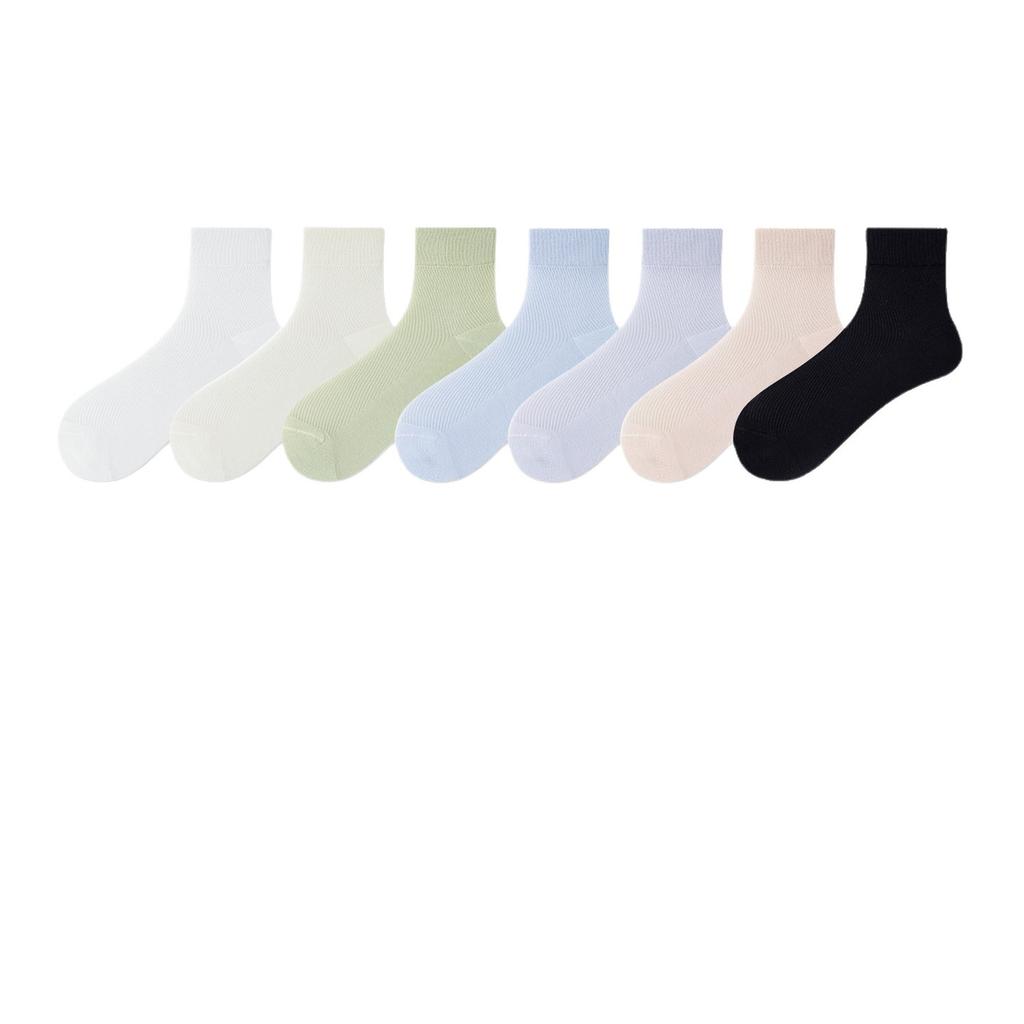 Silk Stockings for Ladies in Summer, Lightweight, Mesh Design, Breathable and Cool, Moisture-wicking and Anti-odor, Mid-length Socks