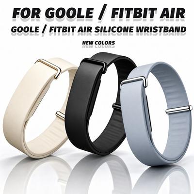 Silicone Fitness Tracker Strap Replacement Wristband for Google Fitbit Air for Men Women