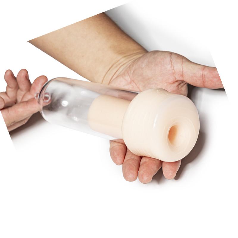 Electric Penis Pump Accessory Soft Silicone Sleeve Enlargement Device Replacement Seal Stretchable Cover Masturbation dick cover