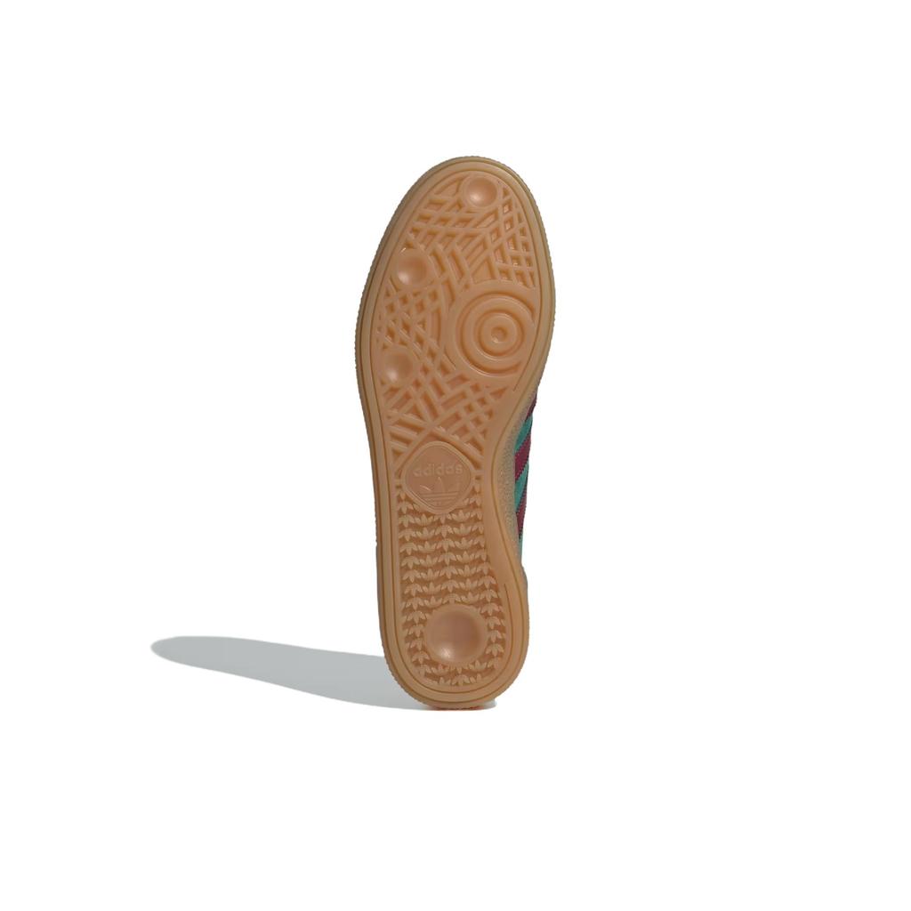 Adidas Handball Spezial Collegiate Green Shadow Red Unisex Sneakers Off-White IH3841