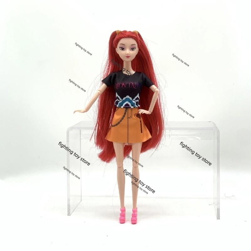 Neue 28 cm große K-Pop-Actionfigur „Demon Hunters“, neue K-Pop-Vinylpuppe „Demon Slayer“ von Lumimila Zoey, Schreibtischdekoration, Spielzeug für Kinder, Geschenkidee
