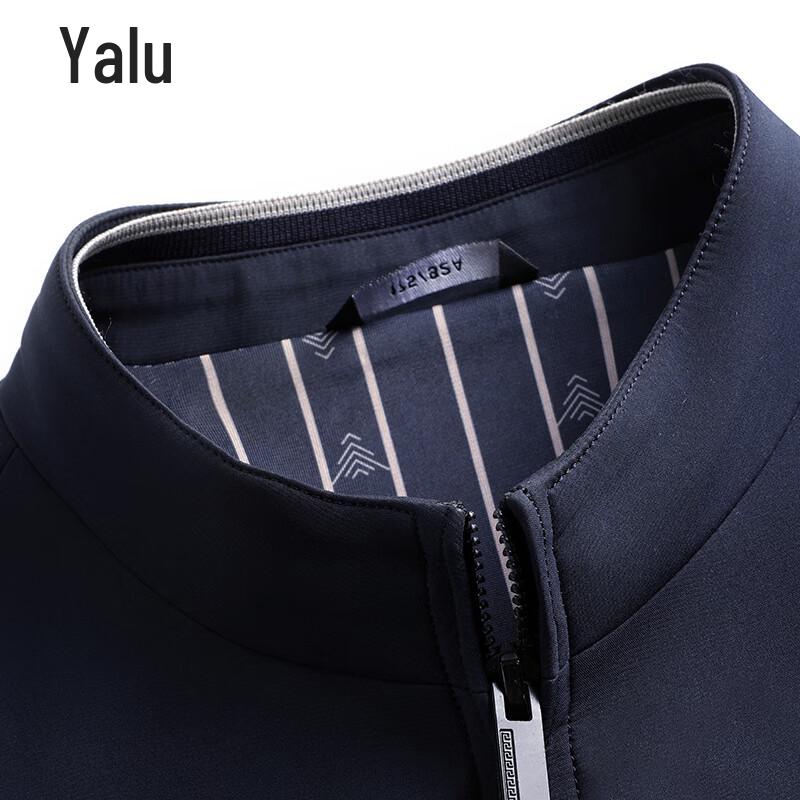 Yalu Men's Stand-up Collar Business Casual Jacket