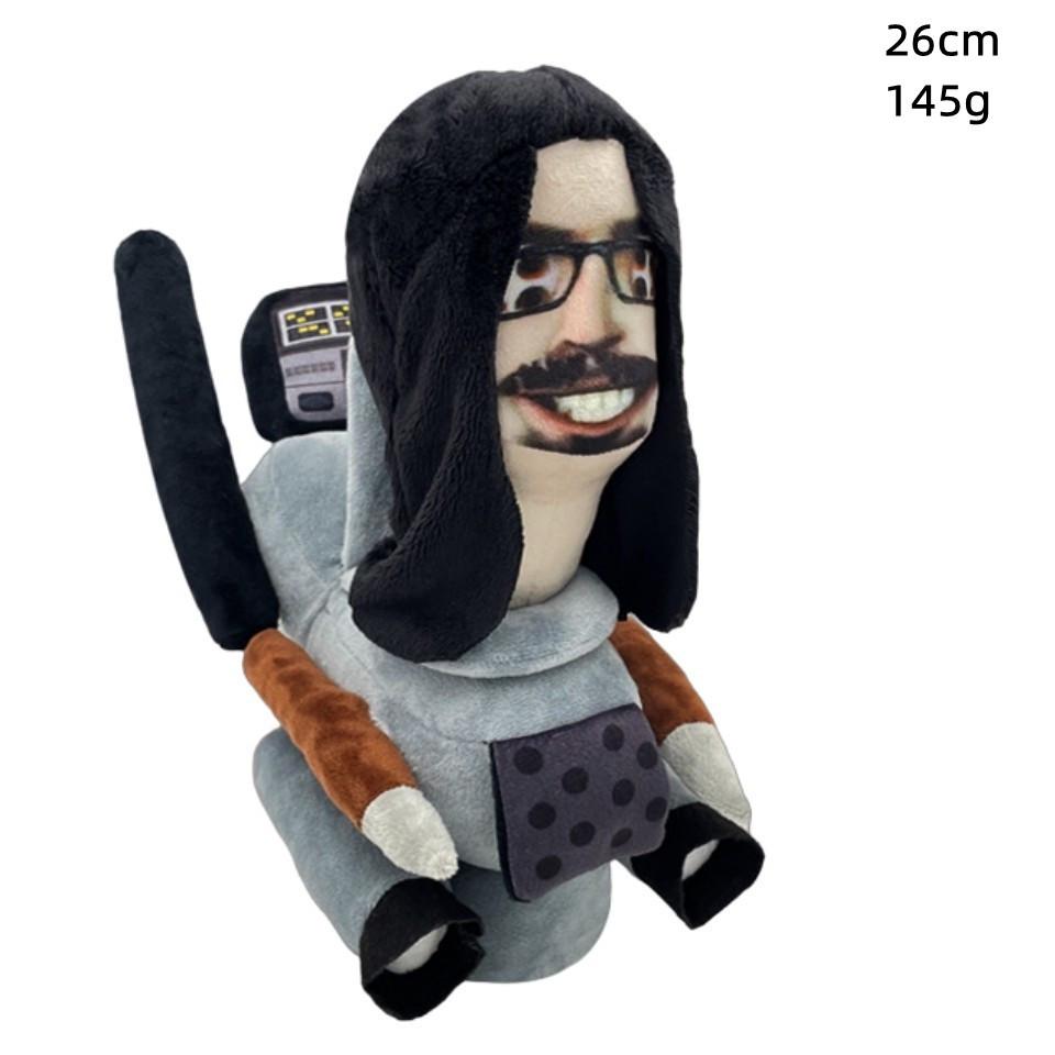 Skibidi Toilet Plush Toy - Cross-Border Adventure with Titan Speaker and Monitor Men