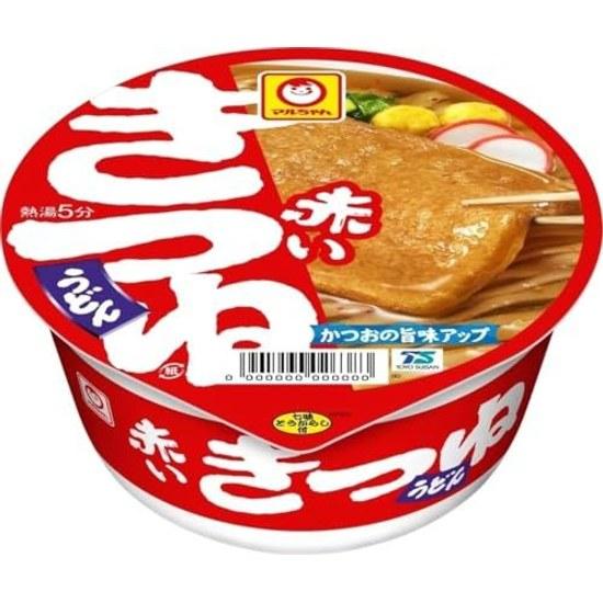 Maruchan Akai Kitsune Udon East (96g12 pieces case sale) cup noodles (with fried tofu Kanto-style broth) box purchase Toyo Suisan