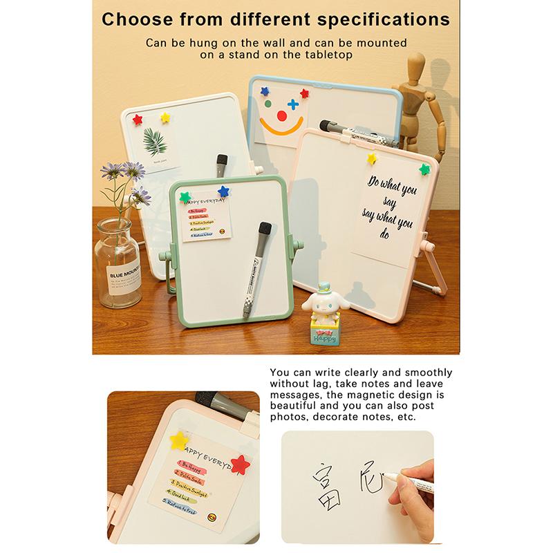 Colorful Magnetic Multi-Size Children'S Drawing Board Student Writing Board Home Hanging Bracket Desktop Whiteboard