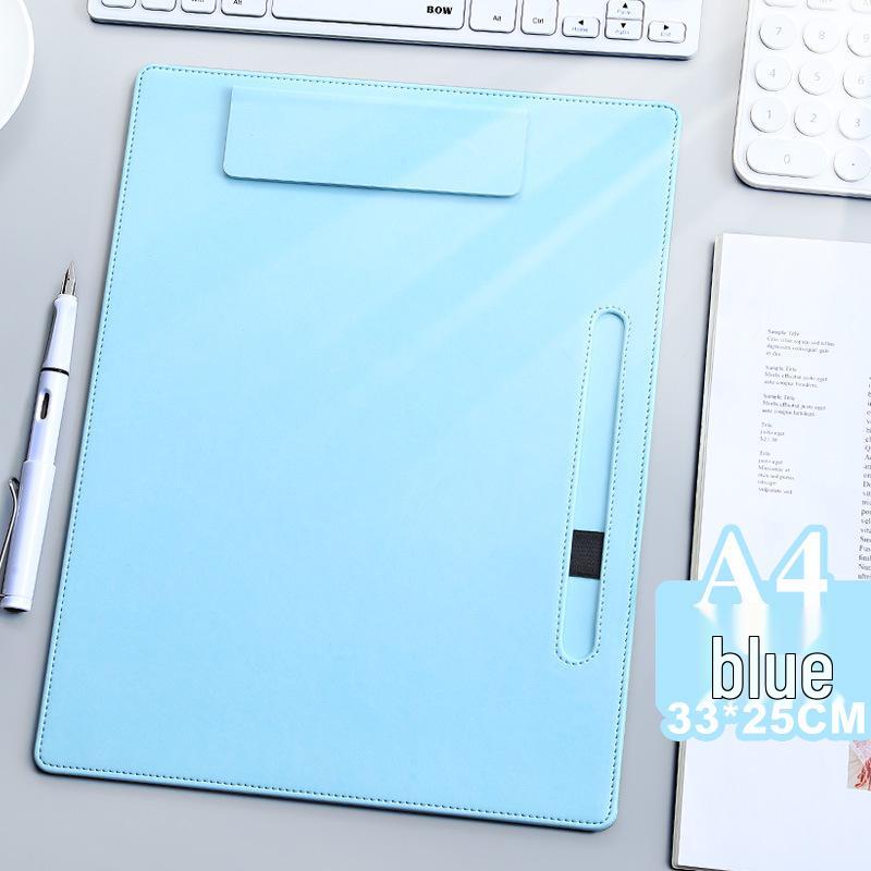 A4 Magnetic Leather Clip Board for Office & Meetings