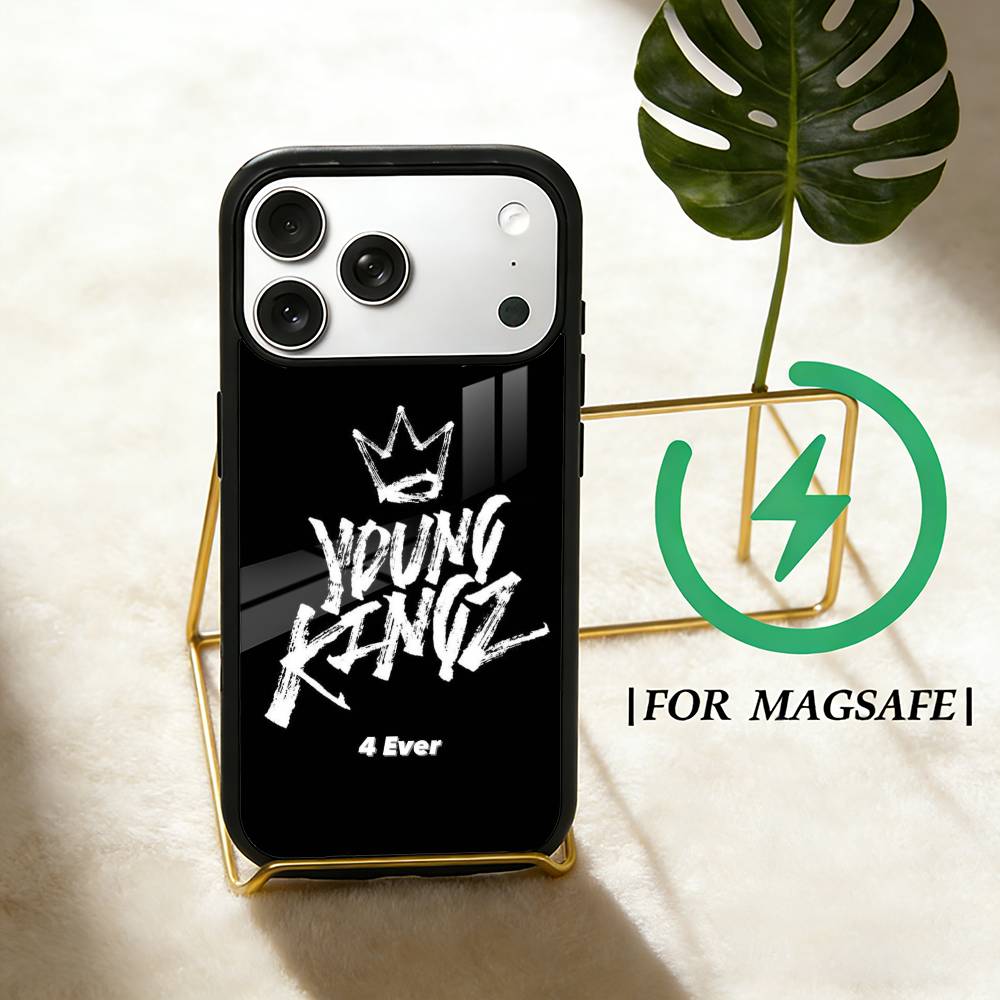 M-Myke Towers Ganga Phone Case For iPhone 17,16,15,14,13,12,Plus,Pro,Max for Magsafe Magnetic Wireless Charging
