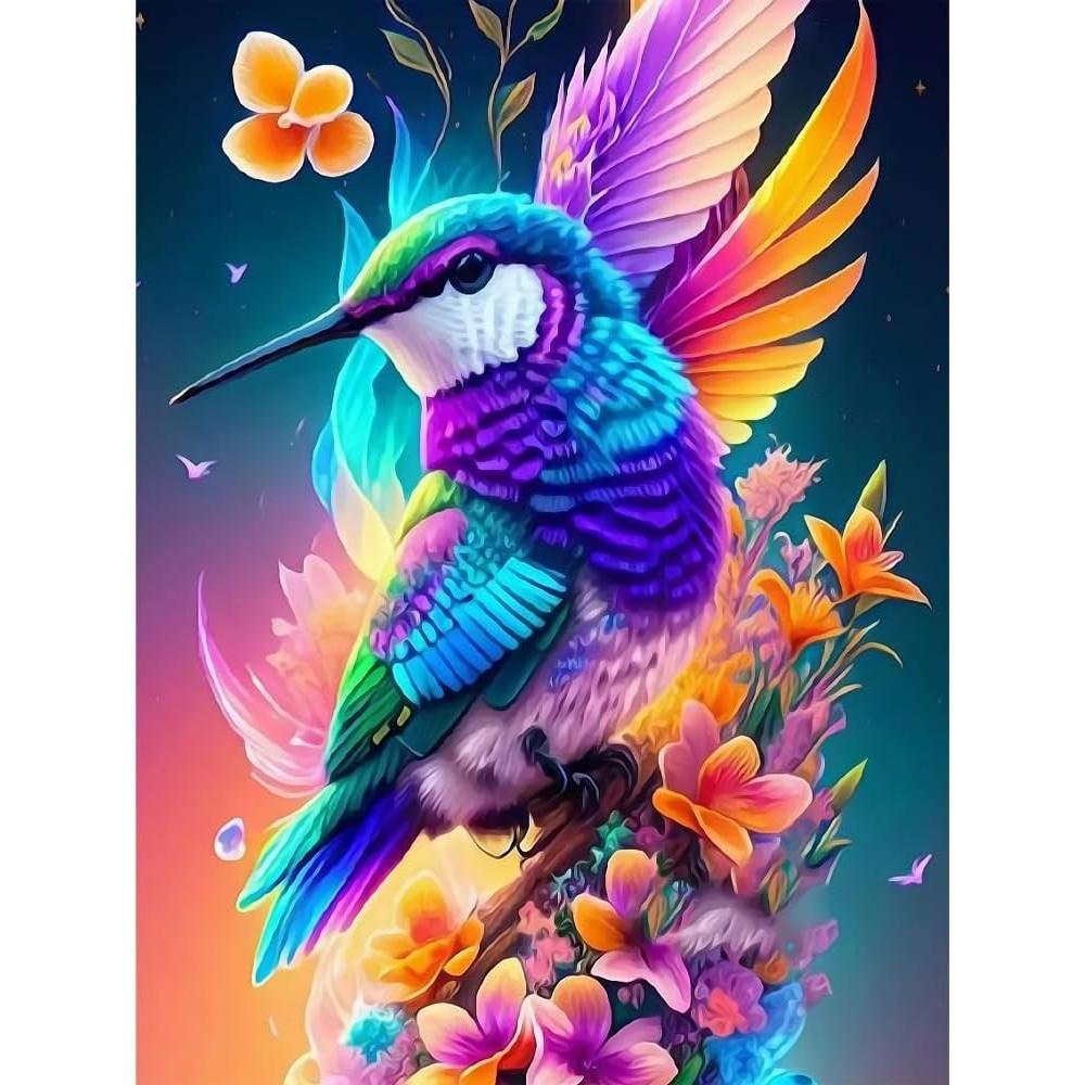 5D DIY Diamond Painting Animal Colorful Lion  Round Drill Embroidery Butterfly Owl Home Decor Cross Stitch Kits
