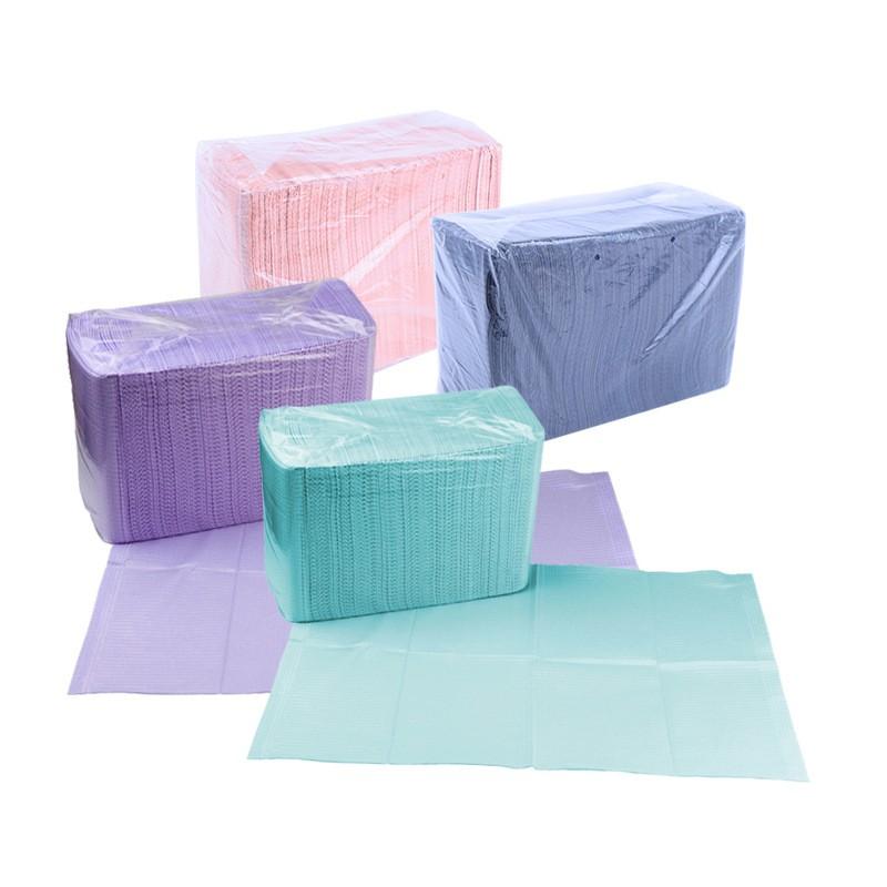 Disposable Tattoo Table Covers Clean Pad 3ply Dental Patient Bib Napkin Waterproof Nail Tattoo Pad Dental Bib