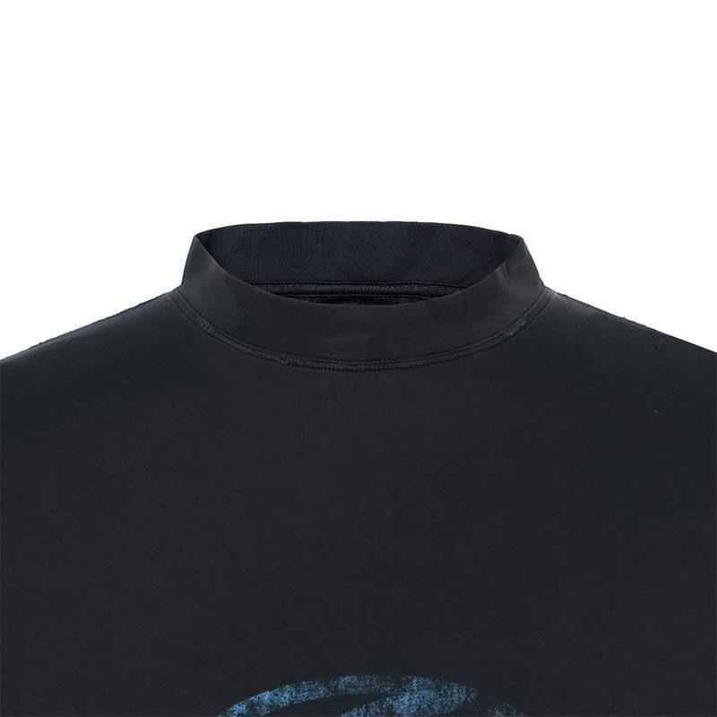 Balenciaga T Shirt Loose Fit Men's Black 739027TPVM31412