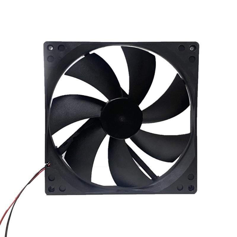 

Quiet Operation PC Fan DC12V 18025 Fan Optimized 1500RPM Low Noise for Quiet Work Spaces and 1500R Efficient Cooling 1