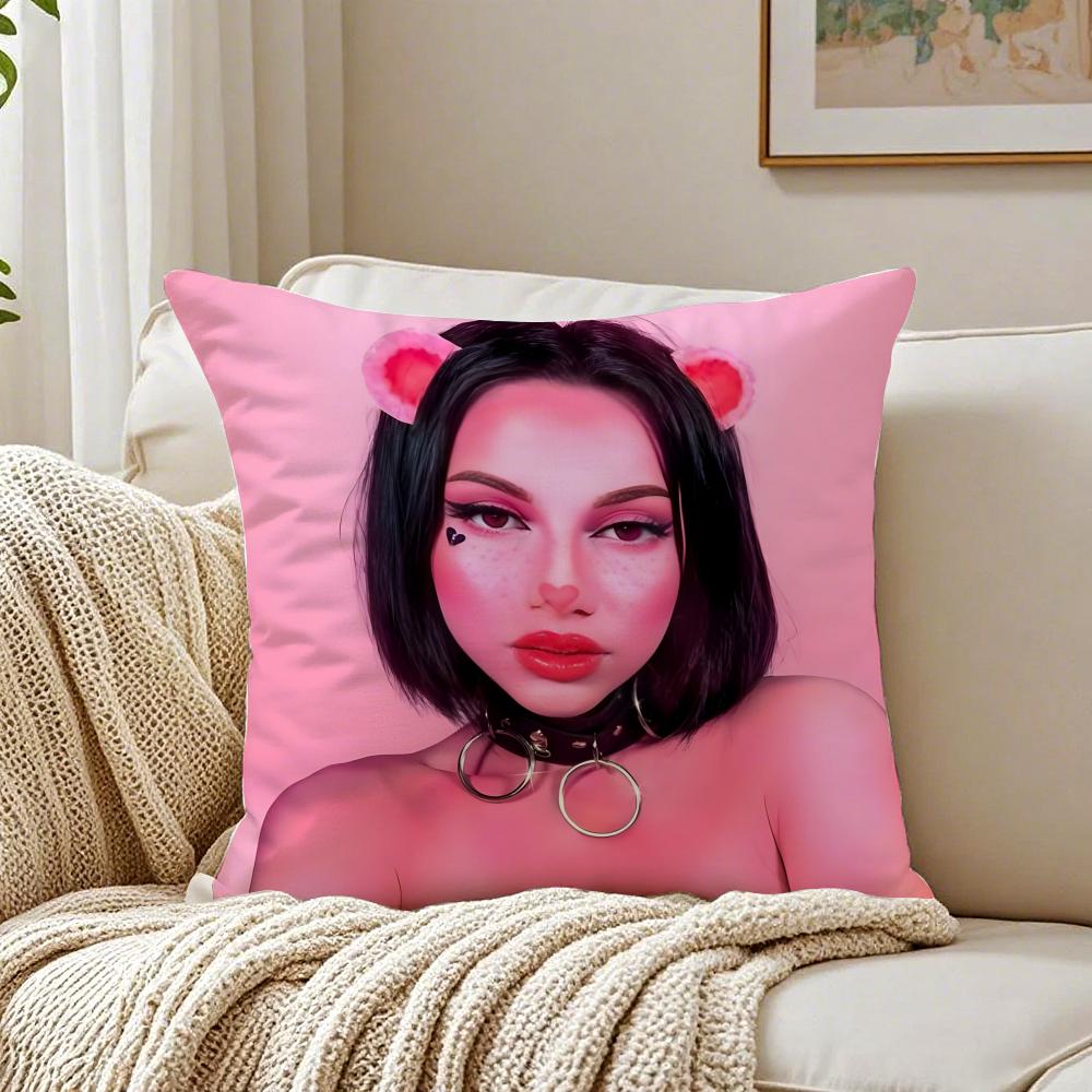 O-Omar Courtz Trendy Idol Cushion Cover Pillowcase Anti-Dustmite Living Room Sofa Decor Cushion Room