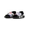 Nike Kawa Slide Athleisure Low Top Toddler Shoes Black White Infant And Toddler CW3360-010