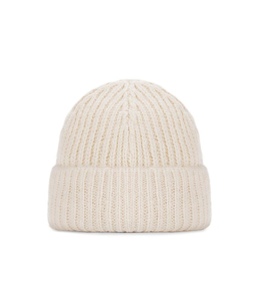 Bajal Handle Logo Beanie Ivory