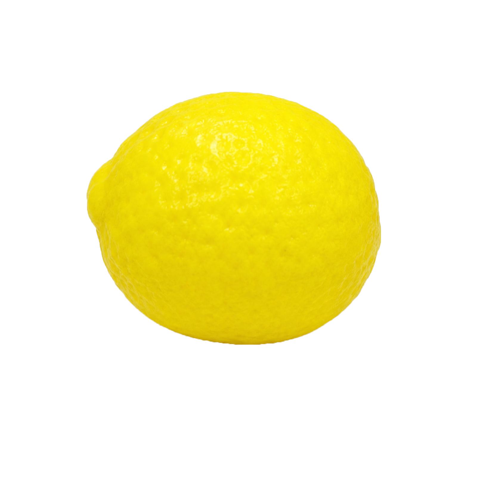 Stress Toy Lemon Shape Sensory Ball for Squeezing Sound Responsive Decompression Handheld Toy for Adults and Kids One Size