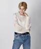 EAN JO Kidmohair Distressed Knit (Ivory)