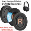 1Pair Cooling Gel Headset Earmuff Protein Leather Ear Cover Cushions for QCY H3S Headphones Repair