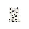 Blusa LANCY sem Mangas com Bolinhas Brancas
