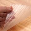 5PCS Translucent white non-slip drawer liner, oil-resistant kitchen protective mat, easy to clean, non-slip surface.