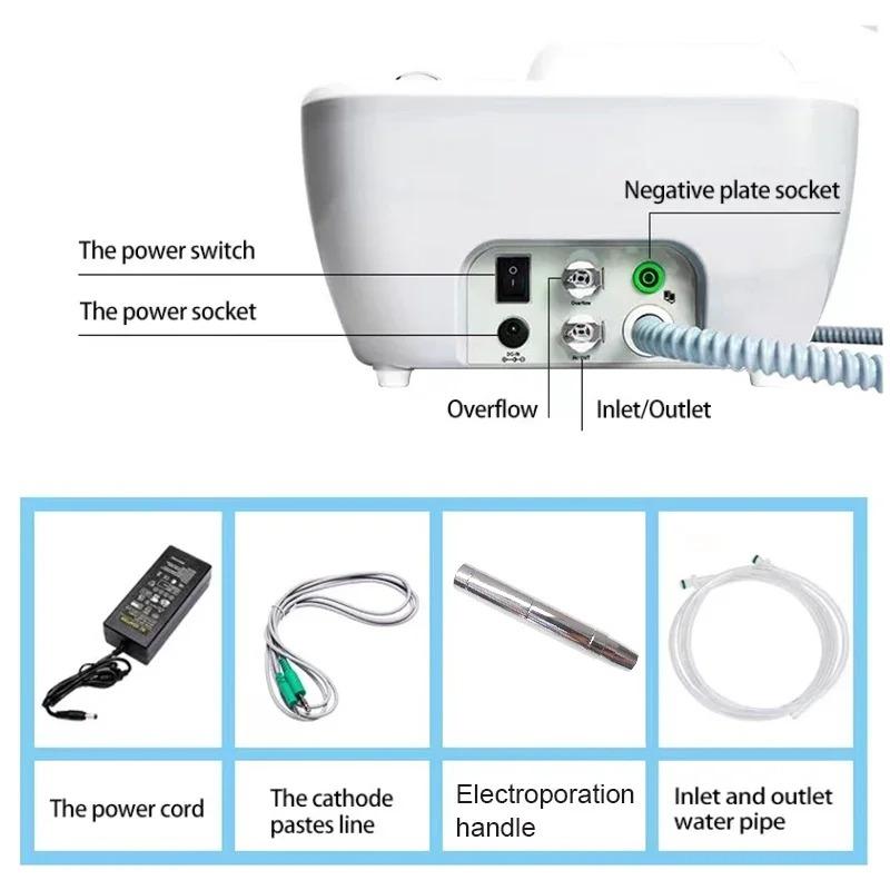 New  Sliming Dcool Transportable Cool Hot EMS For Skin Tightening Antiaging Puffiness Face Electroporation Machine Beauty Device