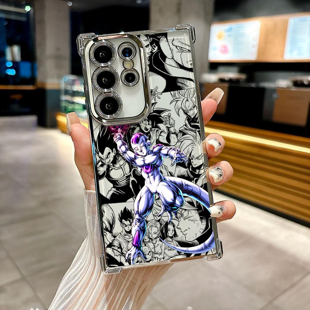 Japoniško Anime D-Dragon Balls dėklas Galaxy S26 Ultra telefonui Dėklas Samsung S26 S25 S24 S23 S21 Ultra S20 FE S25 Plus Dangtelis
