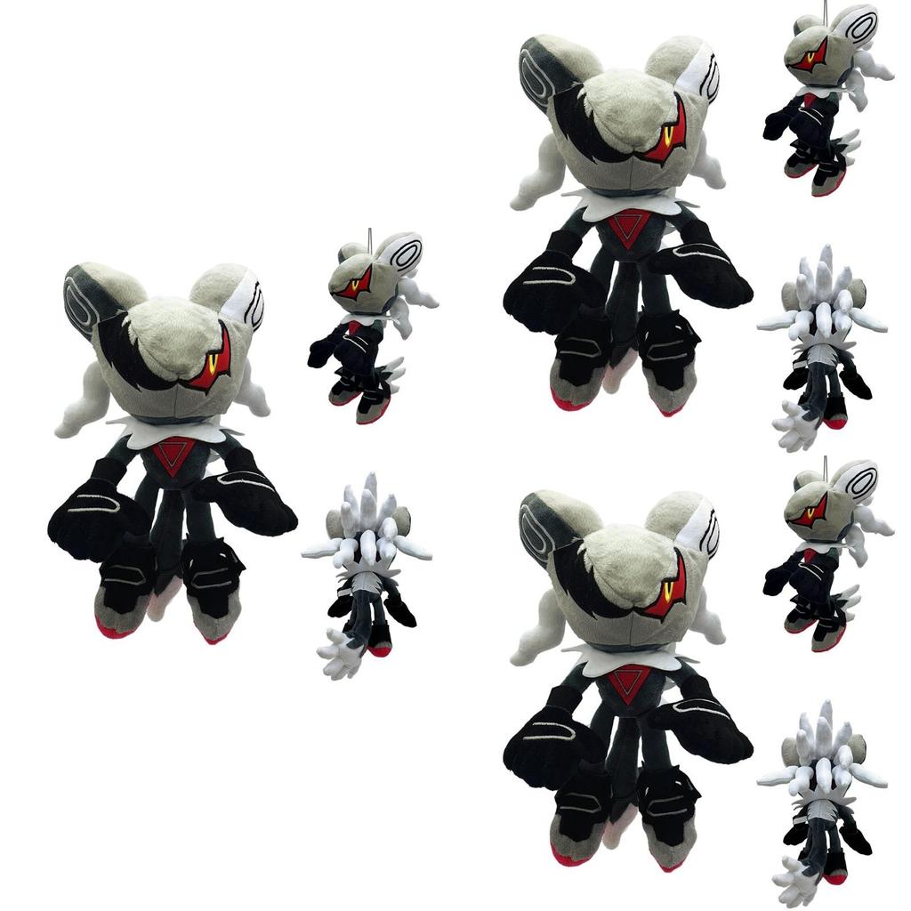 Kawaii 31cm Super Sonic Infinite Plüsch Shadow The Hedgehog Stofftier Cartoon Puppen Geschenke