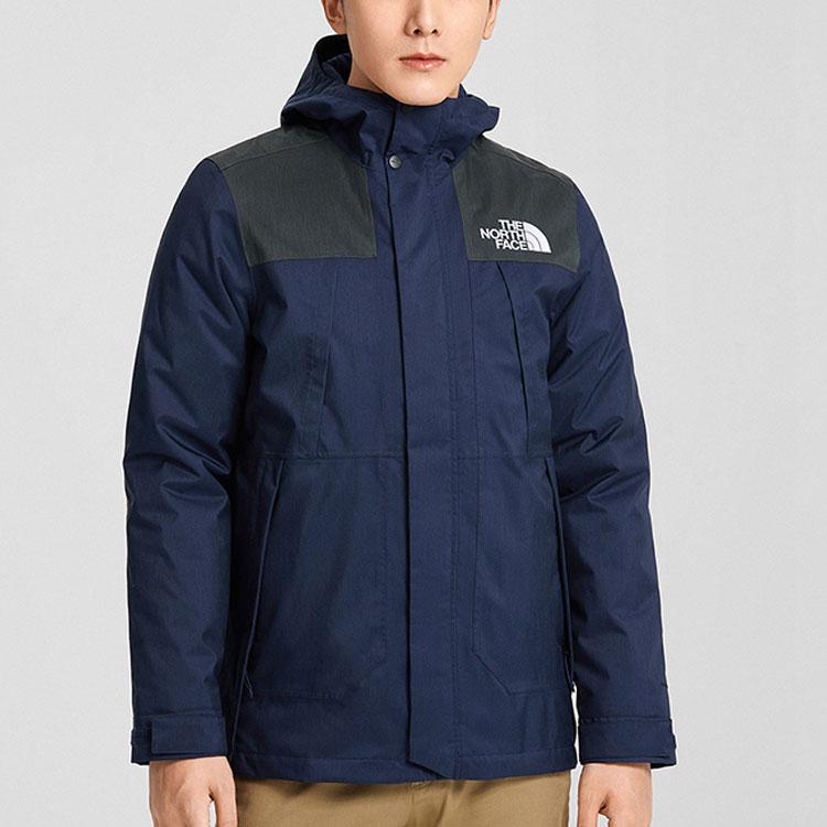 The North Face Kentsel Keşif Su Geçirmez, Rüzgar Geçirmez ve Aşınmaya Dayanıklı Rüzgarlık Ceket Erkek Mavi NF0A4U7K-R81
