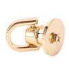 20 Pcs D   Rivet Zinc Alloy Iron   Hd Button Rotatable D   Stud Screw for Handbag Backpack Pet Collar