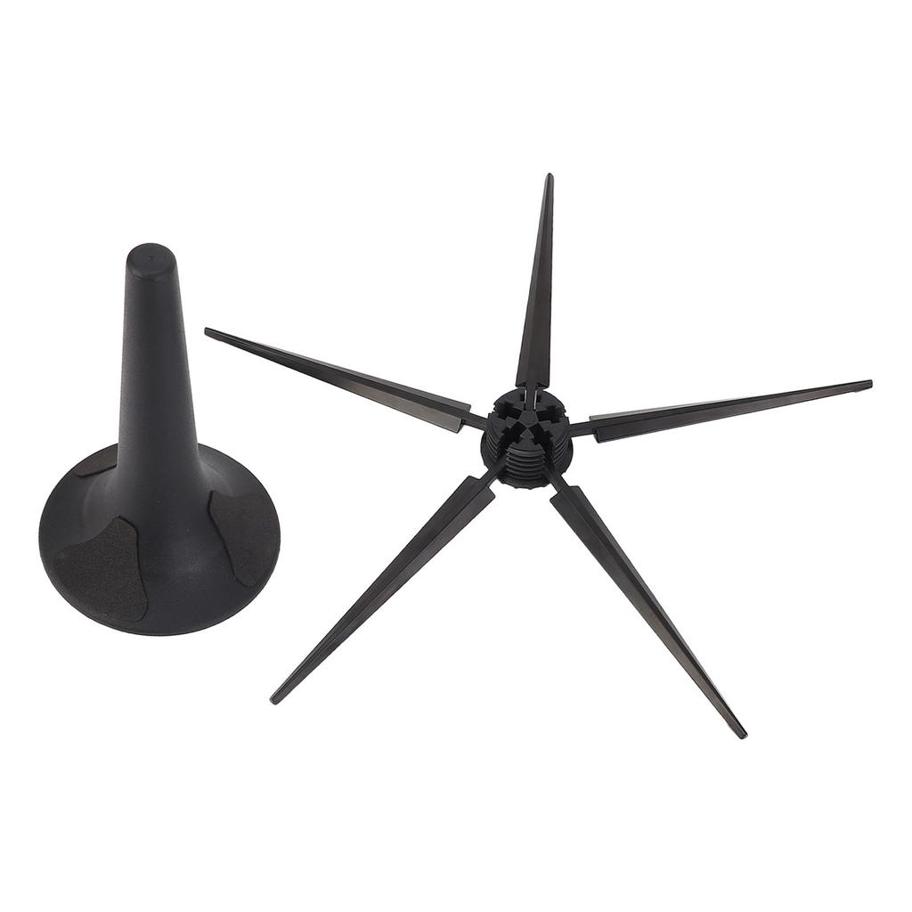 Trumpet Stand Holder Metal Foldable 5 Legged Detachable Non Slip Flute Stand Instrument Holder