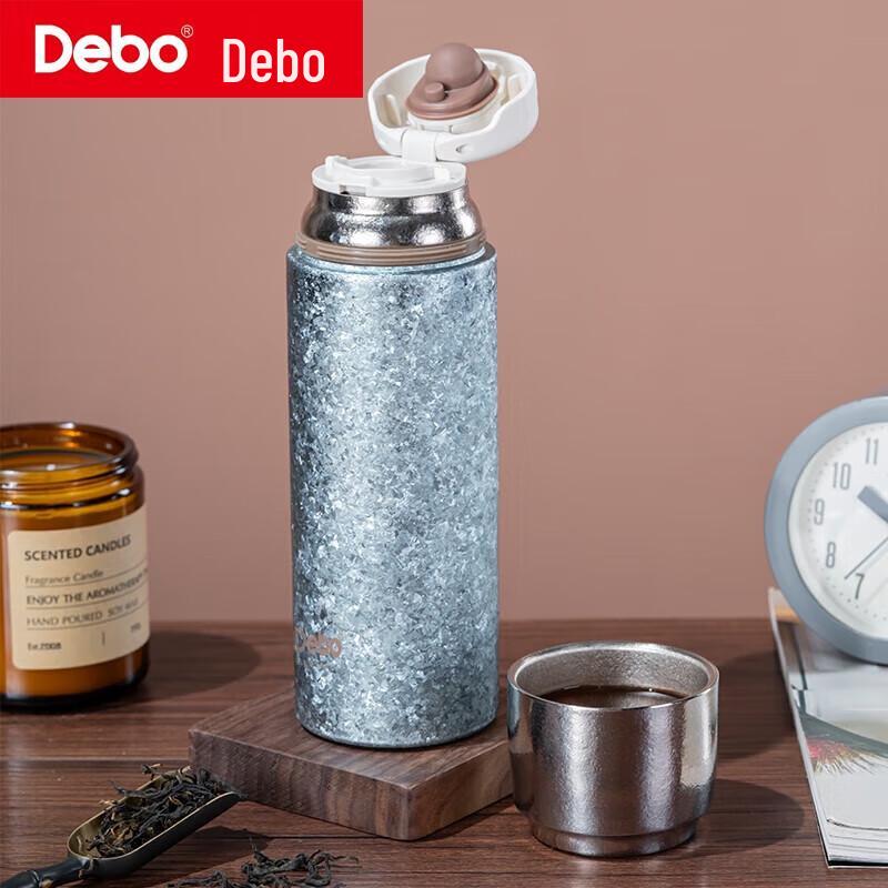 Debo 420ml Pure Titanium Insulated Mug