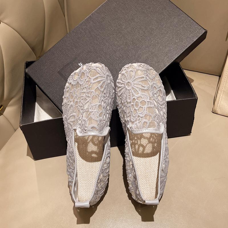 Women's Summer Loafers Luxury Casual Barefoot Outdoor Fashion Comfortable Flats Mesh Sneakers Ladies Shoes For Women Trends 2025