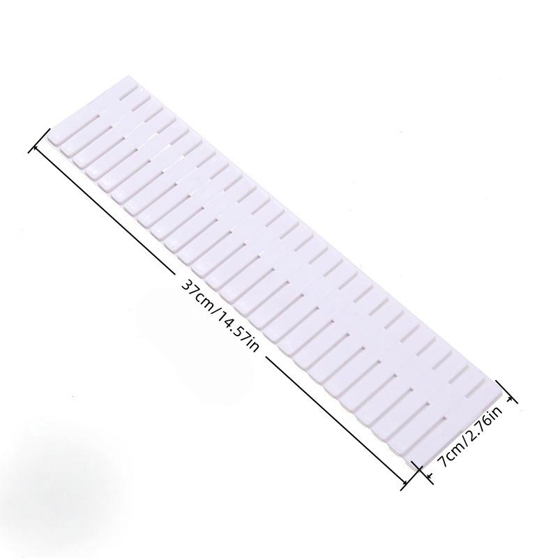 4/8/Pieces Adjustable Drawer Divider Partition Durable Storage Cosmetic Socks Underwear Drawer Clothes Organizer Cabinets