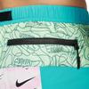 Nike Swim Voyage Pantaloncini Comodi Moda Versatile Casual Uomo Pantaloncini Verde Cactus Rosa Giocoso Azzurro Acqua FZ7373-343