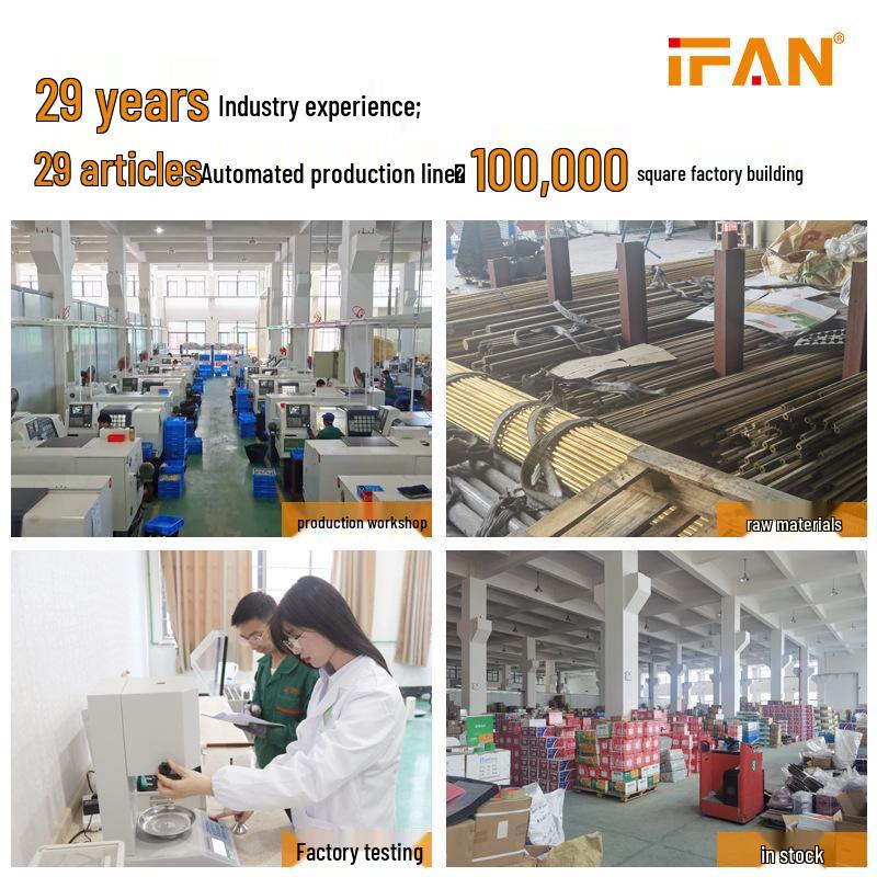 Ifan DN20 Manual Sleeve-Type Union Ball Valve for Floor Heating