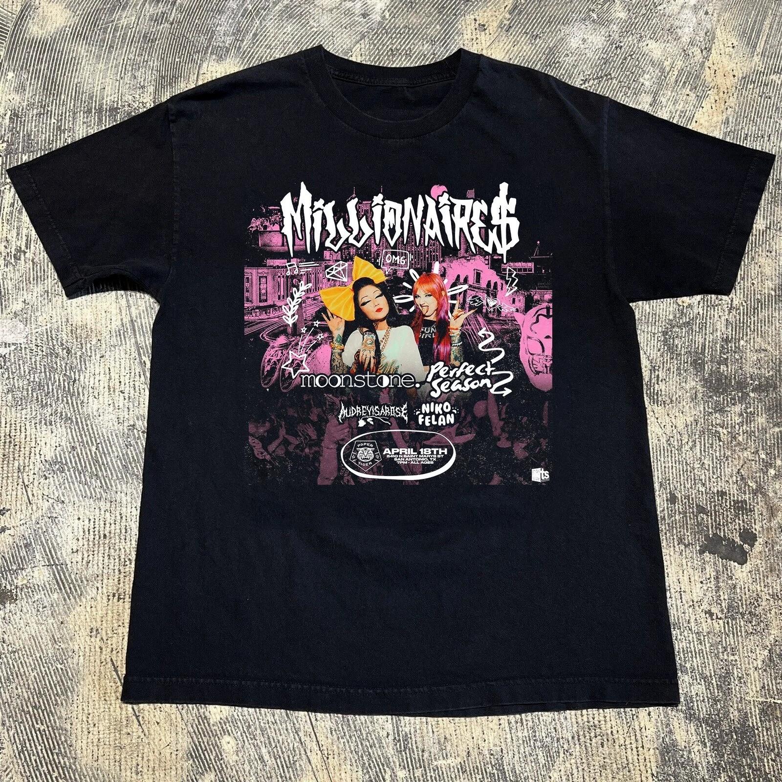 

Millionaires Band LiveIN RBC 19th April T Shirt Full Size S-4XL BL1752 S