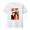 Retro Vintage Hart To TV Series Guide Cover Print Casual T Shirt Vintage Washed Soft Streetwear Designer Clothes Comfortable